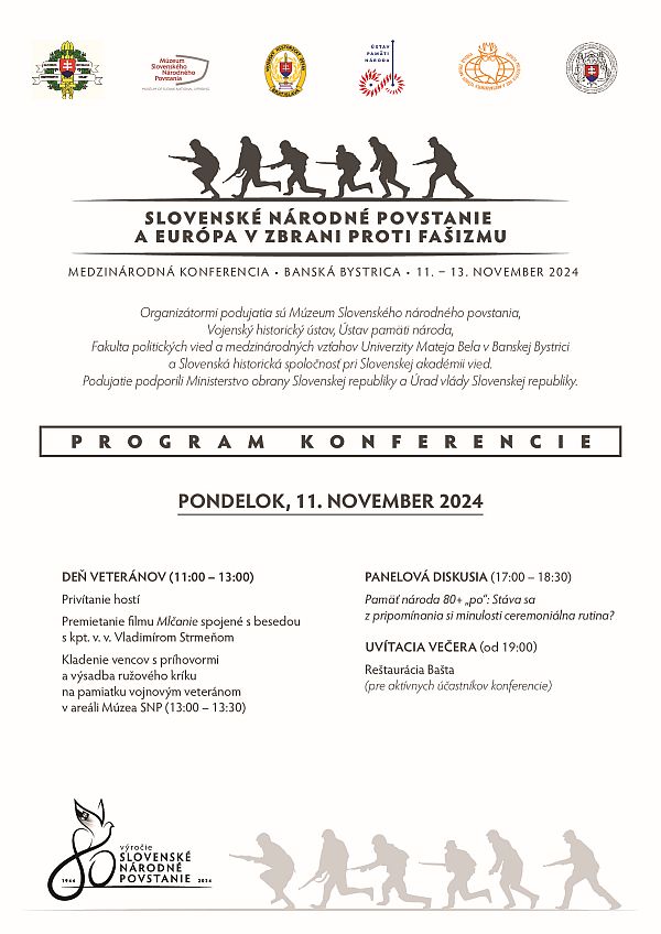 obrázok úvodnej strany programu konferencie